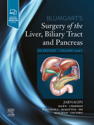 cover image of Blumgart's Surgery of the Liver, Biliary Tract and Pancreas, 2-Volume Set--E-Book